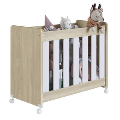 Imagem de Mini Berço Multifuncional Evolutivo 4 em 1 Sem Colchão BB040 Completa Móveis