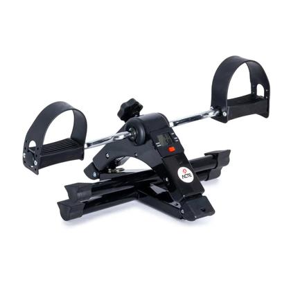 Imagem de Mini Bicicleta de Exercício Bike Portátil Ergométrica Modelos E13 Branca Tradicional ou E14 Preta Compacta LCD