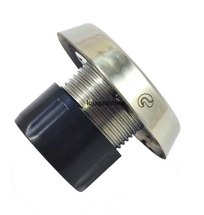 Imagem de Mini Bico Aspiracao Inox Redondo Piscina Alvenaria Cano 50mm