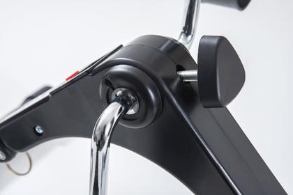 Imagem de Mini Bike Dobrável Portátil Fisio II Alux Pro Sports  Exercício Braços e Pernas com Display e Ajuste de Intensidade