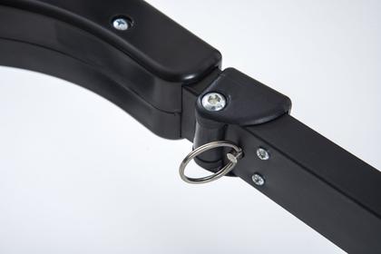 Imagem de Mini Bike Dobrável Portátil Fisio II Alux Pro Sports  Exercício Braços e Pernas com Display e Ajuste de Intensidade