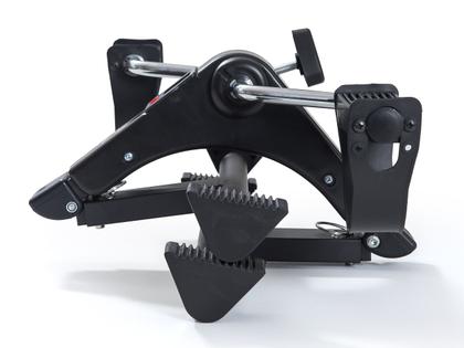 Imagem de Mini Bike Dobrável Portátil Fisio II Alux Pro Sports  Exercício Braços e Pernas com Display e Ajuste de Intensidade