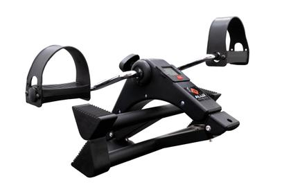 Imagem de Mini Bike Dobrável Portátil Fisio II Alux Pro Sports  Exercício Braços e Pernas com Display e Ajuste de Intensidade