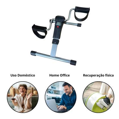 Imagem de Mini Bike Ergométrica Bicicleta Portátil Fisioterapia Pedal