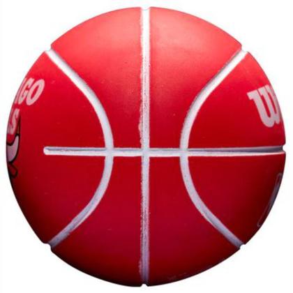 Imagem de Mini Bola de Basquete Wilson NBA Dribbler Chicago Bulls