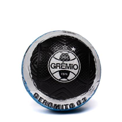 Imagem de Mini Bola de Futebol de Campo Dualt Grêmio Geromel Branco/Azul