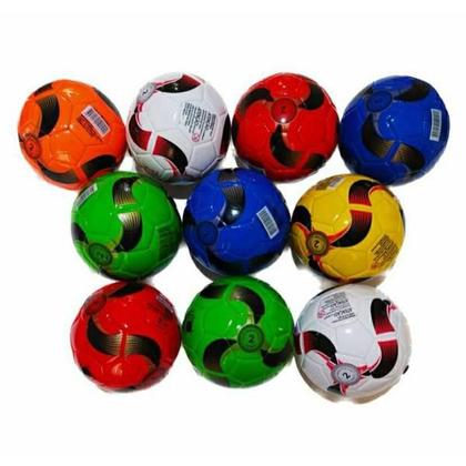 Imagem de Mini Bola De Futebol N 2 Colorida Para Crianças