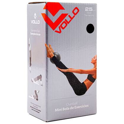 Imagem de Mini Bola Overball para Pilates e Yoga 25cm VP1082 - Vollo