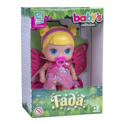 Imagem de Mini Boneca Fadinha Mágica Baby Fada Menina Super Toys Collection