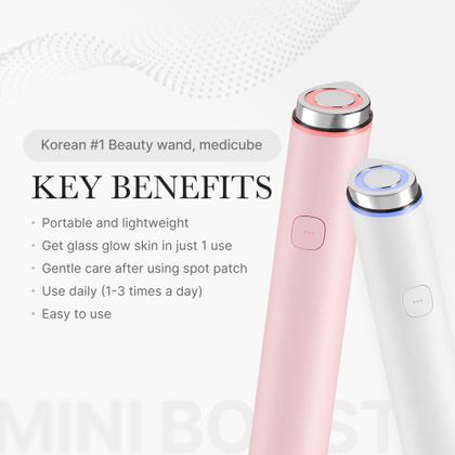 Mini Booster Pro Pink Medicube - Ferramenta para Cuidados com a