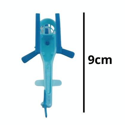 Imagem de Mini Brinquedo Super Helicóptero Colorido - 4 Unidades