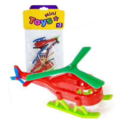 Imagem de Mini Brinquedo Super Helicóptero Colorido - 4 Unidades