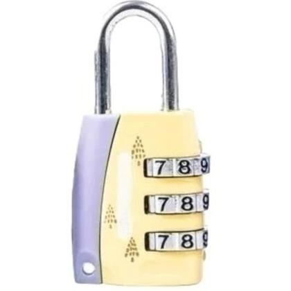Imagem de Mini Cadeado com Segredo 3 Dígitos