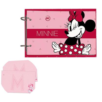 Imagem de Mini Caderno Argolado Minnie 80 folhas decoradas bloco de anotações