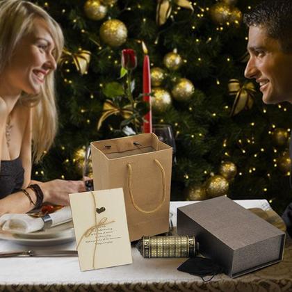 Imagem de Mini caixa de quebra-cabeça Cryptex Lock Da Vinci Code YOFIT com compartimento