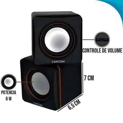 Imagem de Mini Caixa de Som Pequena Leve e Potente Entrega Rápida