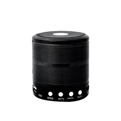 Imagem de Mini Caixa de Som Portatil Bluetooth Speaker WS-887 Preto