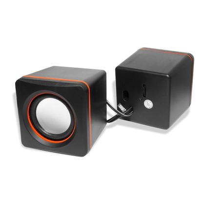 Imagem de Mini Caixinha De Som Alto Falante Potente Usb P2 Para Computador Pc Notebook