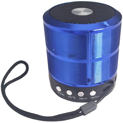 Imagem de Mini Caixinha de Som Portátil Bluetooth Usb Mp3 P2 Sd Rádio Fm WS-887