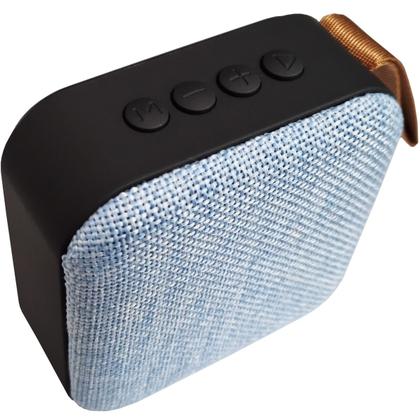 Imagem de Mini Caixinha de Som Quadrada Portátil Bluetooth Usb Mp3 Sd Rádio Fm AL-1115