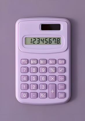 Imagem de Mini Calculadora De Bolso Colorida 8 Dígitos B-Max K-09