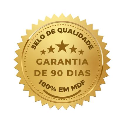 Imagem de Mini Cama Berço MDF Quarto Bebe Grade de Proteção C/Rodízios