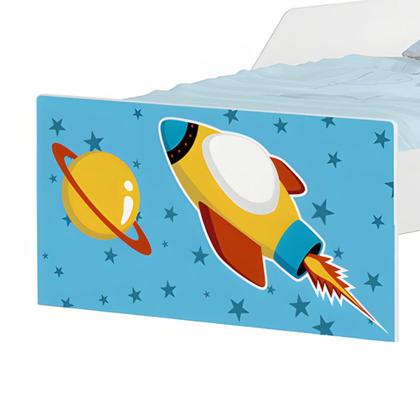 Imagem de Mini Cama Foguete Espacial Com Colchão