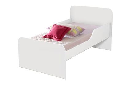 Imagem de Mini Cama Infantil MDF com adesivo de personagens para Meninas