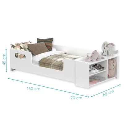 Imagem de Mini Cama Infantil Montessoriana Aconchego com Nicho