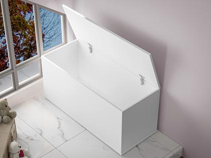Imagem de Mini Cama Infantil para meninos com Colchão + baú Princesas