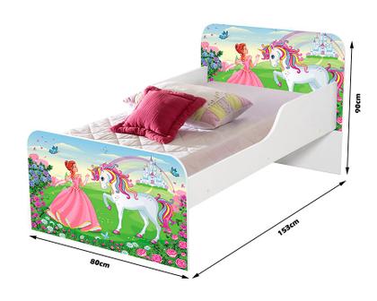 Imagem de Mini cama infantil princesa unicórnio