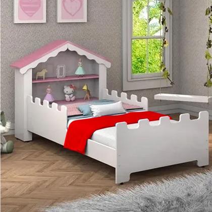Imagem de Mini Cama Infantil Princesas Casinha Com Colchão