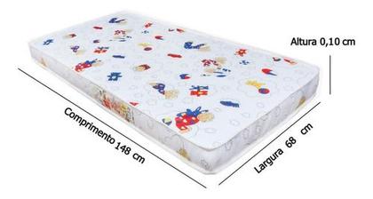 Imagem de Mini Cama Infantil Princesas Casinha Com Colchão
