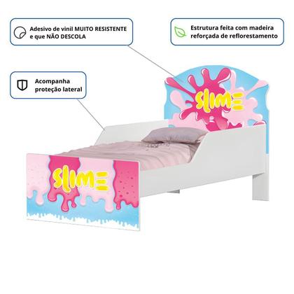 Imagem de Mini Cama Slime Menina Com Colchão