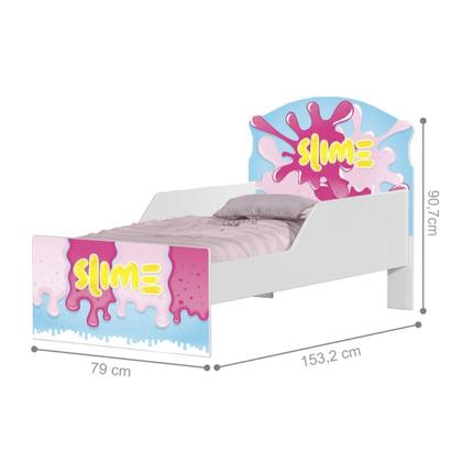 Imagem de Mini Cama Slime Menina Com Colchão