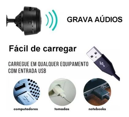 Imagem de Mini Câmera De Segurança Espiã A9  Com Bateria Interna