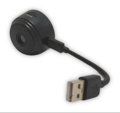 Imagem de Mini Câmera De Segurança Ip Wifi Ultra Hd Filma Grava S/ FIO