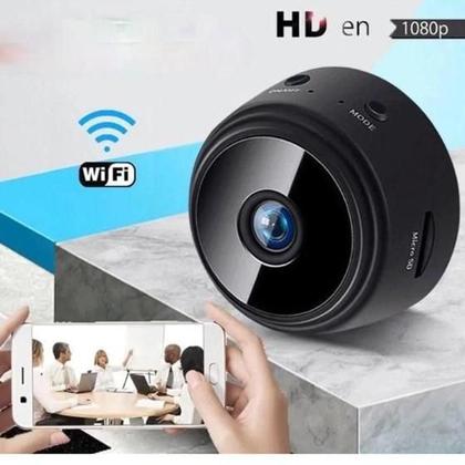 Imagem de Mini Câmera Espiã A9 Com Visão Noturna HD 1080p Sensor De Presença Wifi Grava Em Cartão de Memória