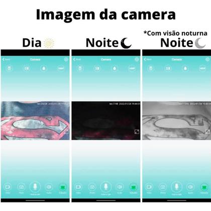 Imagem de Mini Câmera Espiã Monitoramento A9 para Segurança, Wifi com Sensor e Visão Noturna, Sem Fio