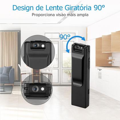 Imagem de Mini Câmera Espiã Portátil com Captação de Áudio Nítido