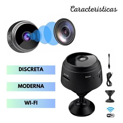 Imagem de Mini Câmera Espiã Portátil Discreta e Sem Fio Casa Segura (1 Unidade)