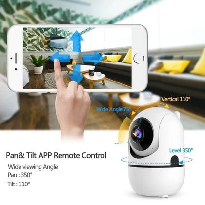 Imagem de Mini Camera Ip Wifi Hd Onvif Sensor Movimento Automático 413