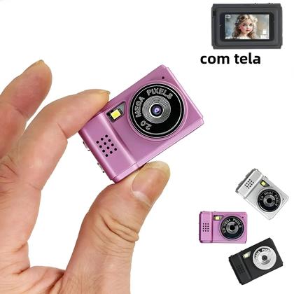 Imagem de Mini Câmera Retro HD 1080p Jozuze S5 - Portátil para Esportes, Indoor e Outdoor