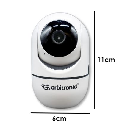 Imagem de Mini Camera Segurança Robô Wifi Hd Babá Pet Onvif Noturna Orbitronic