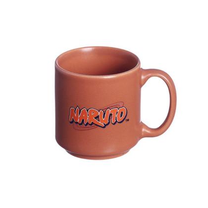 Imagem de Mini Caneca Naruto Konoha Empilhável Cerâmica Laranja 100ML Oficial VIZ - Zona Criativa