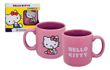 Imagem de Mini Caneca Tina Hello Kitty 100ml Rosa - Zonacriativa