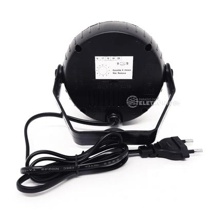 Imagem de Mini Canhão Laser Jogo De Luz 10W Com 6 Leds Rgb Luzes Colorida Bivolt DS3853