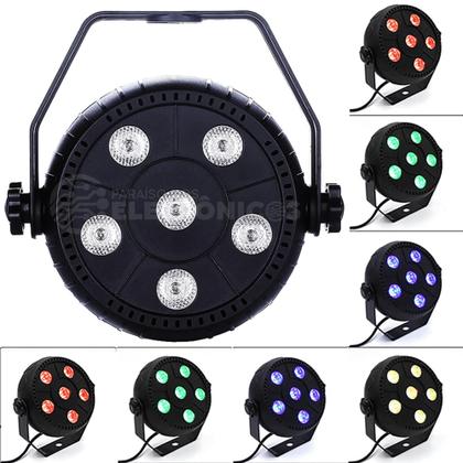 Imagem de Mini Canhão Laser Jogo De Luz Com 6 Leds Rgb Iluminoso Sensor De Som ou Modo Automático DS3853