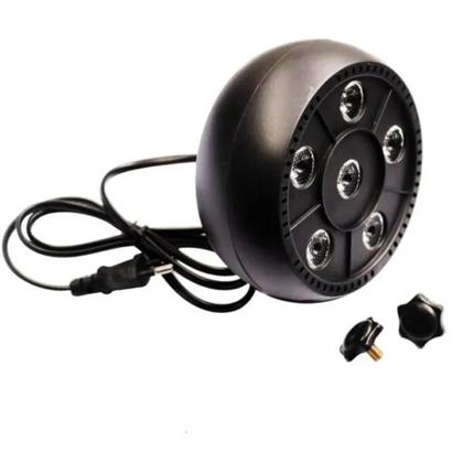 Imagem de Mini Canhão Laser Jogo De Luz Com 6 Leds Rgb Mistura De Coros Excelente Efeitos De Luzes DS3853