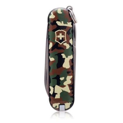Imagem de Mini Canivete Suíço Classic Victorinox camuflado 7 funções Original.